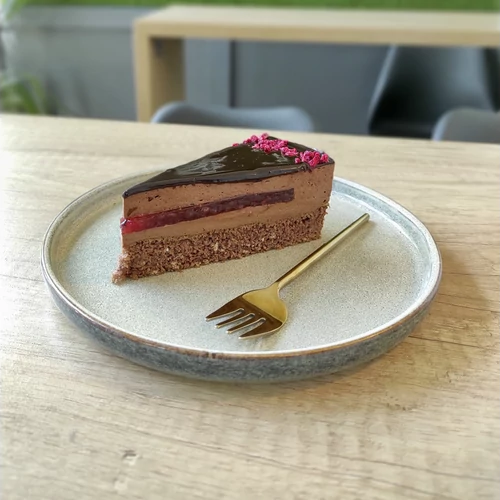 Málnás csokoládé mousse