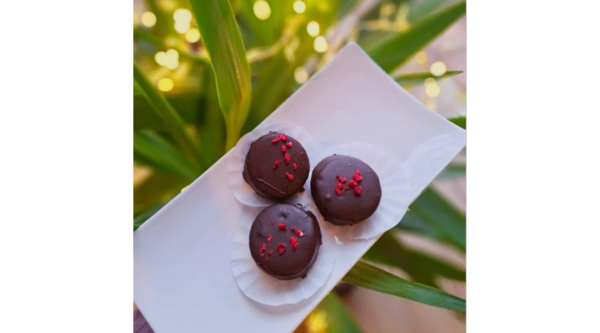 Mandulalisztes málnás ishler 20 dkg