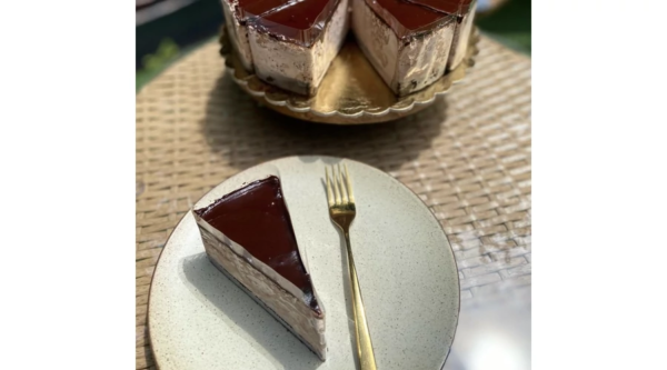Nutellás sacher tortaszelet