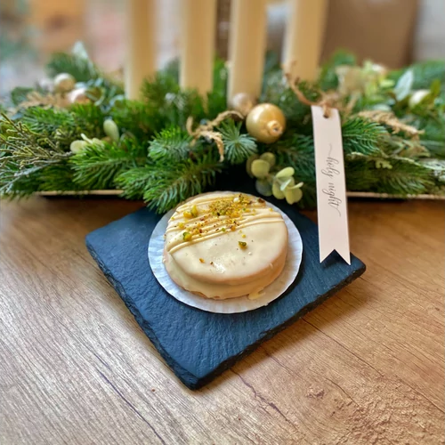 Pisztáciás-fehércsokis ishler